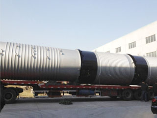 內(nèi)，外冷卻罐